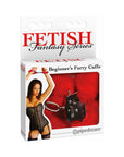 Pipedream Fetish Fantasy Series Beginner's Furry Cuffs Red