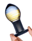 Glas 3.5 in. Galileo Glass Butt Plug
