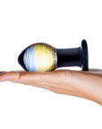 Glas 3.5 in. Galileo Glass Butt Plug