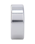 Rock Solid Brushed Alloy Large (1.75in X .75in) Silver