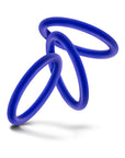 Performance VS1 Pure Premium Silicone Cockrings 3-Pack Medium Indigo