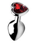 Booty Sparks Red Heart Gem Anal Plug M