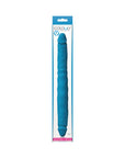 Colours Double Pleasure 12 in. Dual Ended Dildo Blue