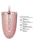 Shots Pumped Rechargeable 3-Speed Pussy Pump Pink