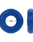 Forto F-33 Liquid Silicone Cockring Large Blue