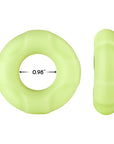 Forto F-33 Liquid Silicone Cockring Large Glow