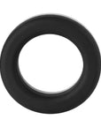 Forto F-19 Liquid Silicone 2-Tone Cockring Black/White