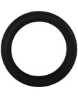Forto F-64 Wide Liquid Silicone Cockring Medium Black