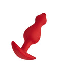 Forto F-78 Pointee Silicone Anal Plug Medium Red