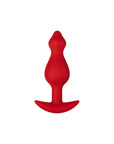 Forto F-78 Pointee Silicone Anal Plug Small Red