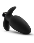 Anal Adventures Platinum Silicone Vibrating Saddle Plug Black