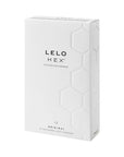 LELO HEX Original Lubricated Latex Condoms 12-Pack