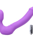 Tantus Strapless Classic Vibrating Strap-On Dildo Lavender