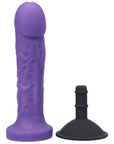 Tantus Goliath Vibrating Dildo Kit Amethyst