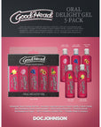 GoodHead Oral Delight Gel Blue Raspberry 1 oz.