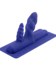 The Unicorn Two-Nicorn Textured Double Penetration Silicone Attachment