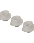 Womanizer 3-Pack Type A Replacement Stimulation Heads Warm Gray L