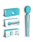 Le Wand All That Glimmers Petite Rechargeable Vibrating Massager Special Edition Set Light Blue