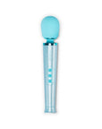 Le Wand All That Glimmers Petite Rechargeable Vibrating Massager Special Edition Set Light Blue