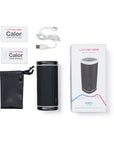 Lovense Calor Bluetooth Depth-Controlled Vibrating and Heating Masturbator