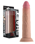 Shaft Model J: 8.5 in. Dual Density Silicone Dildo Pine