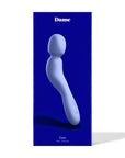 Dame Com Rechargeable Silicone Wand Vibrator Periwinkle