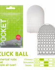 Tenga Pocket Masturbator Sleeve Click Ball