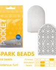 Tenga Pocket Masturbator Sleeve Spark Beads