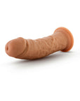 Dr. Skin Glide Realistic 8 in. Self-Lubricating Dildo Tan