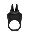 Fifty Shades of Grey Sensation Rechargeable Silicone Vibrating Rabbit Love Ring Black