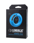 OptiMALE FlexiSteel Silicone, Metal Core Cock Ring 35 mm Blue