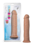 Au Naturel Carlos 9 in. Posable Dual Density Dildo Tan