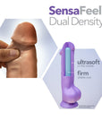 Au Naturel Carlos 9 in. Posable Dual Density Dildo Tan