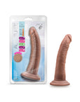 Au Naturel Jack 7 in. Posable Dual Density Dildo Tan