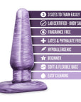 B Yours 3-Piece Anal Trainer Kit Purple Swirl
