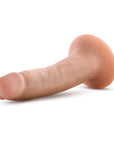 Dr. Skin Plus Realistic 5 in. Triple Density Posable Dildo Beige