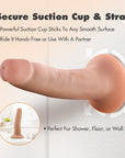 Dr. Skin Plus Realistic 5 in. Triple Density Posable Dildo Beige
