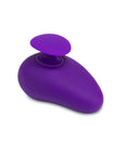 Wellness Palm Sense Rechargeable Silicone Vibrator Purple
