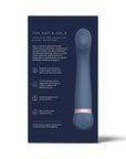 Deia The Hot & Cold Temperature-Changing G-Spot Massager Silicone Blue