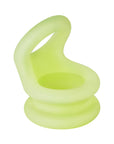 Forto F-20 Liquid Silicone Cockring & Ball Stretcher Medium Glow