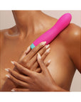FemmeFunn Rora Rechargeable Silicone Rotating Bullet Vibrator Pink