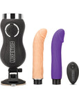 Lux Fetish Rechargeable Thrusting Compact Sex Machine with Remote Control