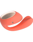 LELO IDA WAVE Rechargeable Dual Stimulator Coral Red