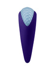 FemmeFunn Volea Rechargeable Silicone Fluttering Tip Vibrator Dark Purple