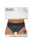 Sportsheets Em.Ex. Fit Harness Patent Corset 2XL