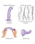 Strap-On-Me Dildo Plug P&G Metallic Lilac Medium