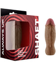 Shaft Bullet Rechargeable Realistic Silicone Mini Vibrator Oak