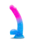 Avant Chasing Sunsets 7.75 in. Silicone Dildo with Balls Mermaid