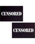 Pastease Censored: Black Censor Bars Nipple Pasties