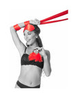 Sportsheets Sex & Mischief Amor 5-Piece Bondage Beginner Kit Red